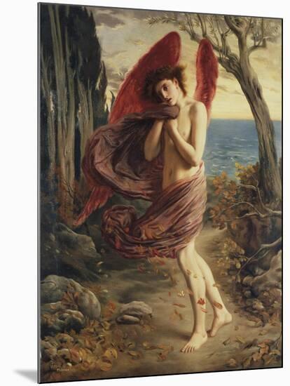 Love in Autumn-Simeon Solomon-Mounted Giclee Print