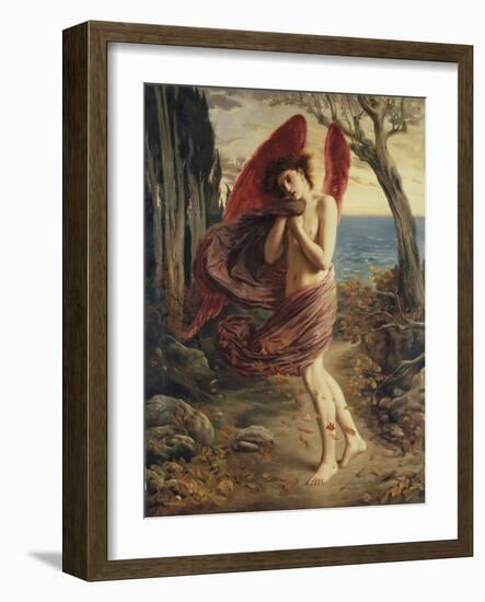 Love in Autumn-Simeon Solomon-Framed Giclee Print