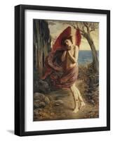 Love in Autumn-Simeon Solomon-Framed Giclee Print