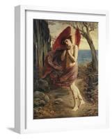 Love in Autumn-Simeon Solomon-Framed Giclee Print