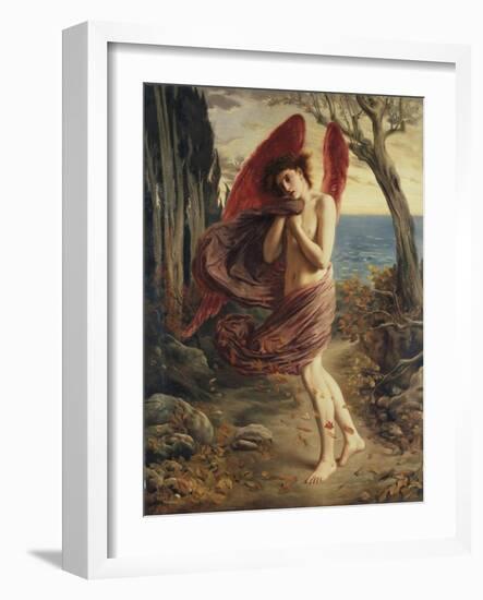 Love in Autumn-Simeon Solomon-Framed Giclee Print