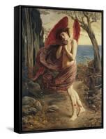 Love in Autumn-Simeon Solomon-Framed Stretched Canvas