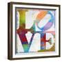 Love In Color-Jamie MacDowell-Framed Art Print