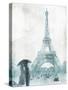 Love in Paris-OnRei-Stretched Canvas