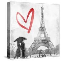 Love In Paris-OnRei-Stretched Canvas