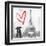 Love In Paris-OnRei-Framed Art Print