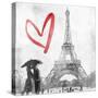 Love In Paris-OnRei-Stretched Canvas