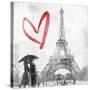 Love In Paris-OnRei-Stretched Canvas