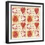 Love in Peaces 2-Maria Trad-Framed Giclee Print