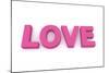 Love in Pink/Purple-PixBox-Mounted Art Print