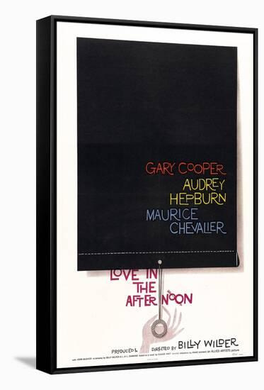 Love In the Afternoon, 1957, Directed by Billy Wilder-null-Framed Stretched Canvas