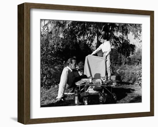 Love in the Afternoon, 1957-null-Framed Photographic Print