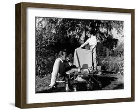 Love in the Afternoon, 1957-null-Framed Photographic Print