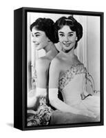 Love in the Afternoon, Audrey Hepburn, 1957, Reflection-null-Framed Stretched Canvas