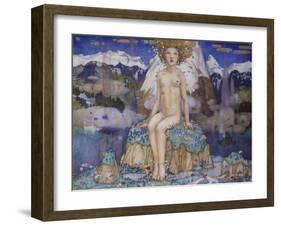 Love in the Alps-Edward Reginald Frampton-Framed Giclee Print
