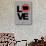 Love Iova-NaxArt-Stretched Canvas displayed on a wall