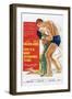 Love Is a Many-Splendored Thing, from Left, Jennifer Jones, William Holden, 1955-null-Framed Art Print