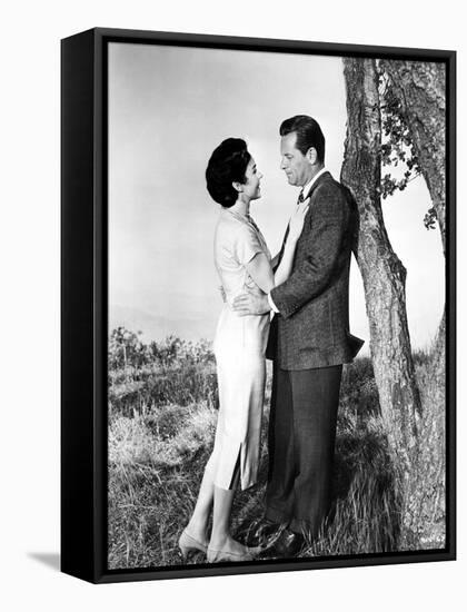 Love Is A Many-Splendored Thing, Jennifer Jones, William Holden, 1955-null-Framed Stretched Canvas