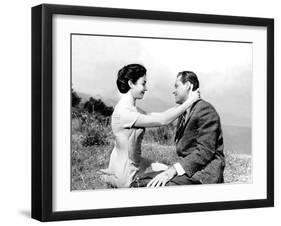 Love Is A Many-Splendored Thing, Jennifer Jones, William Holden, 1955-null-Framed Photo