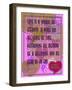 Love Is a Symbol of Eternity-Cathy Cute-Framed Giclee Print