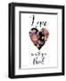 Love Is All You Need-A-Jean Plout-Framed Giclee Print