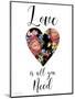Love Is All You Need-A-Jean Plout-Mounted Giclee Print