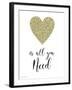 Love Is All You Need-B-Jean Plout-Framed Giclee Print