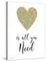 Love Is All You Need-B-Jean Plout-Stretched Canvas