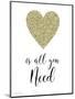 Love Is All You Need-B-Jean Plout-Mounted Giclee Print