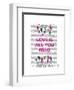 Love Is All You Need Illustration-Fab Funky-Framed Art Print