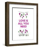 Love is all You Need-Fab Funky-Framed Art Print