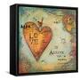 Love Is Always the Answer II-Carolyn Kinnison-Framed Stretched Canvas