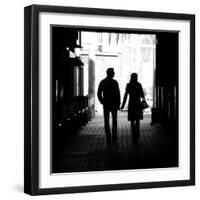Love Is Brightest in the Dark-Sharon Wish-Framed Photographic Print
