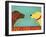 Love Is Chocolate Yellow-Stephen Huneck-Framed Giclee Print