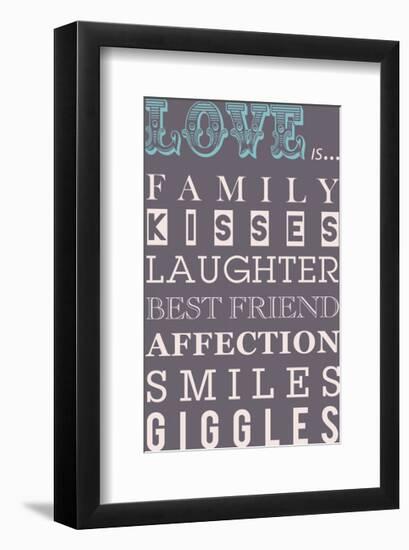 Love is Cool-Sasha Blake-Framed Giclee Print