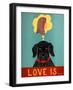 Love Is Dog Girl Black-Stephen Huneck-Framed Giclee Print