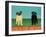 Love Is Give And Take Black And Tan Pugs-Stephen Huneck-Framed Giclee Print