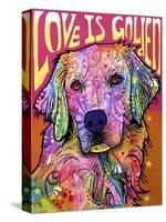 Love is Golden-Dean Russo-Stretched Canvas