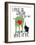 Love Is Great-Ginger Oliphant-Framed Art Print