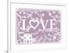 Love...is Home-Clara Wells-Framed Giclee Print