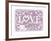 Love...is Home-Clara Wells-Framed Giclee Print