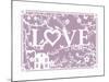 Love...is Home-Clara Wells-Mounted Giclee Print