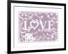 Love...is Home-Clara Wells-Framed Giclee Print