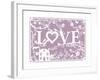 Love...is Home-Clara Wells-Framed Giclee Print