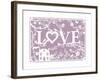 Love...is Home-Clara Wells-Framed Giclee Print