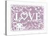 Love...is Home-Clara Wells-Stretched Canvas