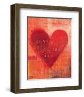 Love is in the Air-Anna Flores-Framed Art Print