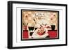 Love Is In The Kitchen-Dan Dipaolo-Framed Art Print