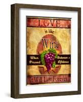 Love Is Like Wine-Joel Christopher Payne-Framed Giclee Print