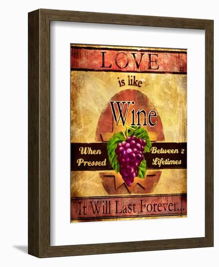 Love Is Like Wine-Joel Christopher Payne-Framed Giclee Print